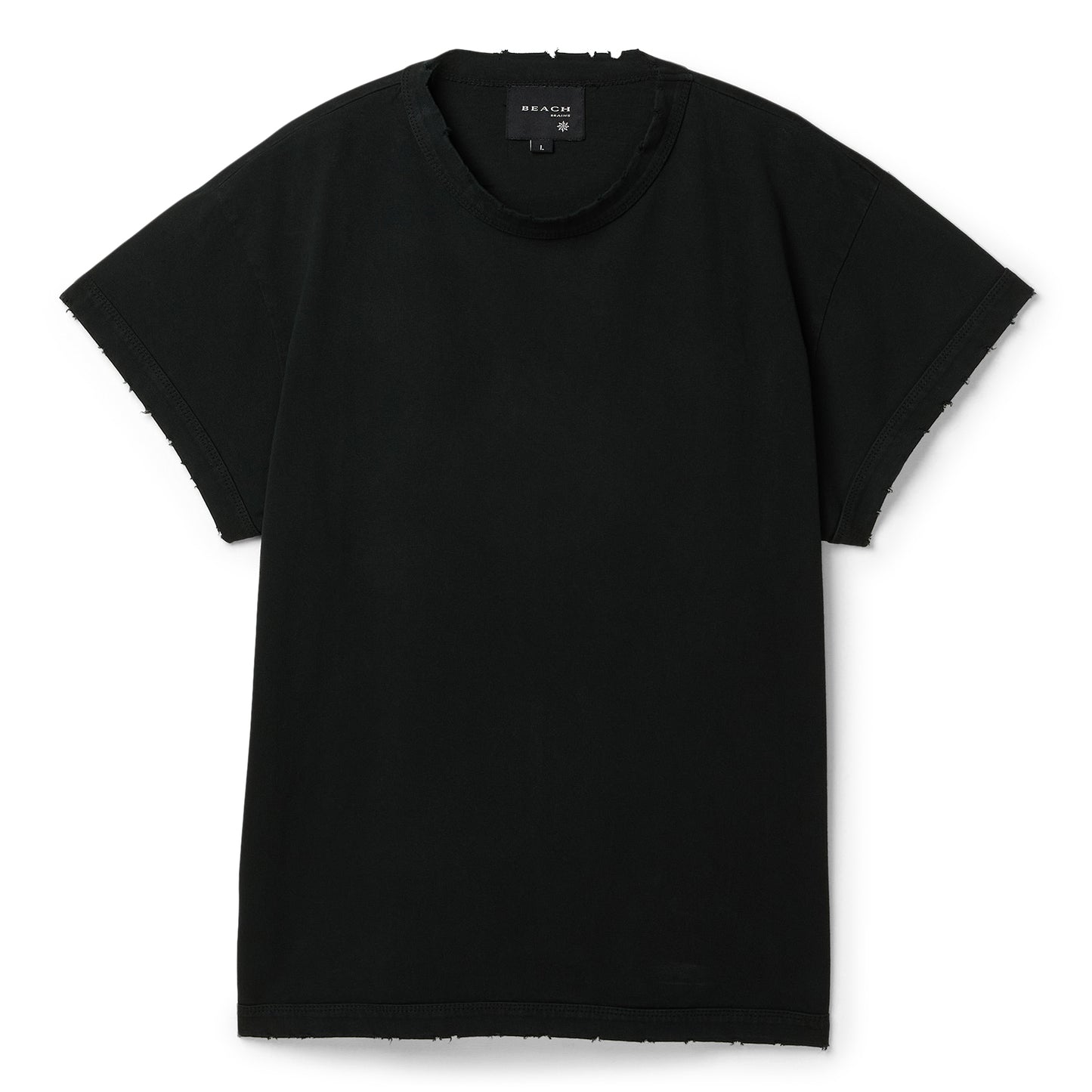 Beach Brains Billy Tee (Thrashed Black)