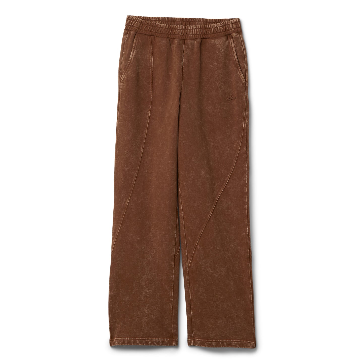 Dime Cyclone French Terry Pants (Brown Snow Washed)