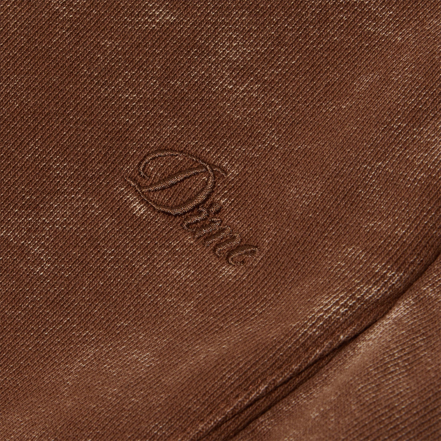 Dime Cyclone French Terry Pants (Brown Snow Washed)