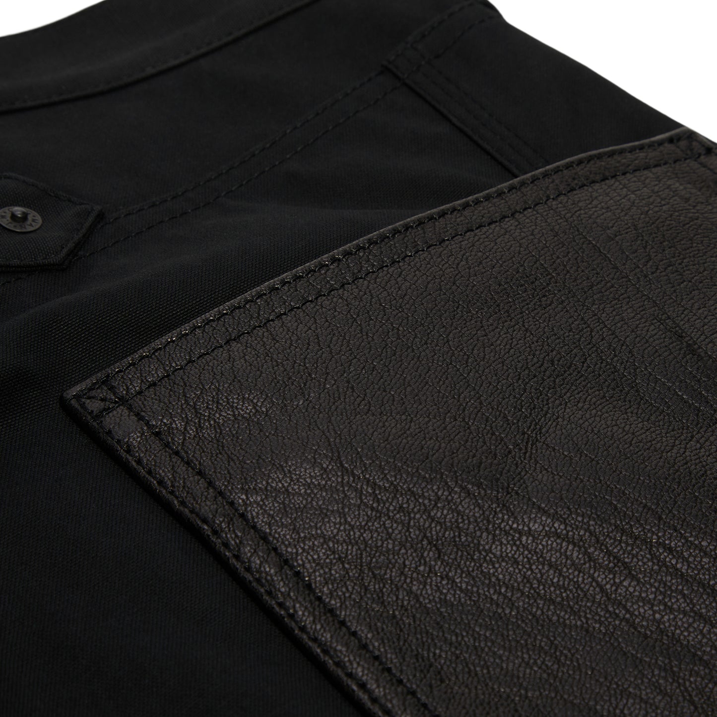 Junya Watanabe Leather Patch Cargo Pant (Black)