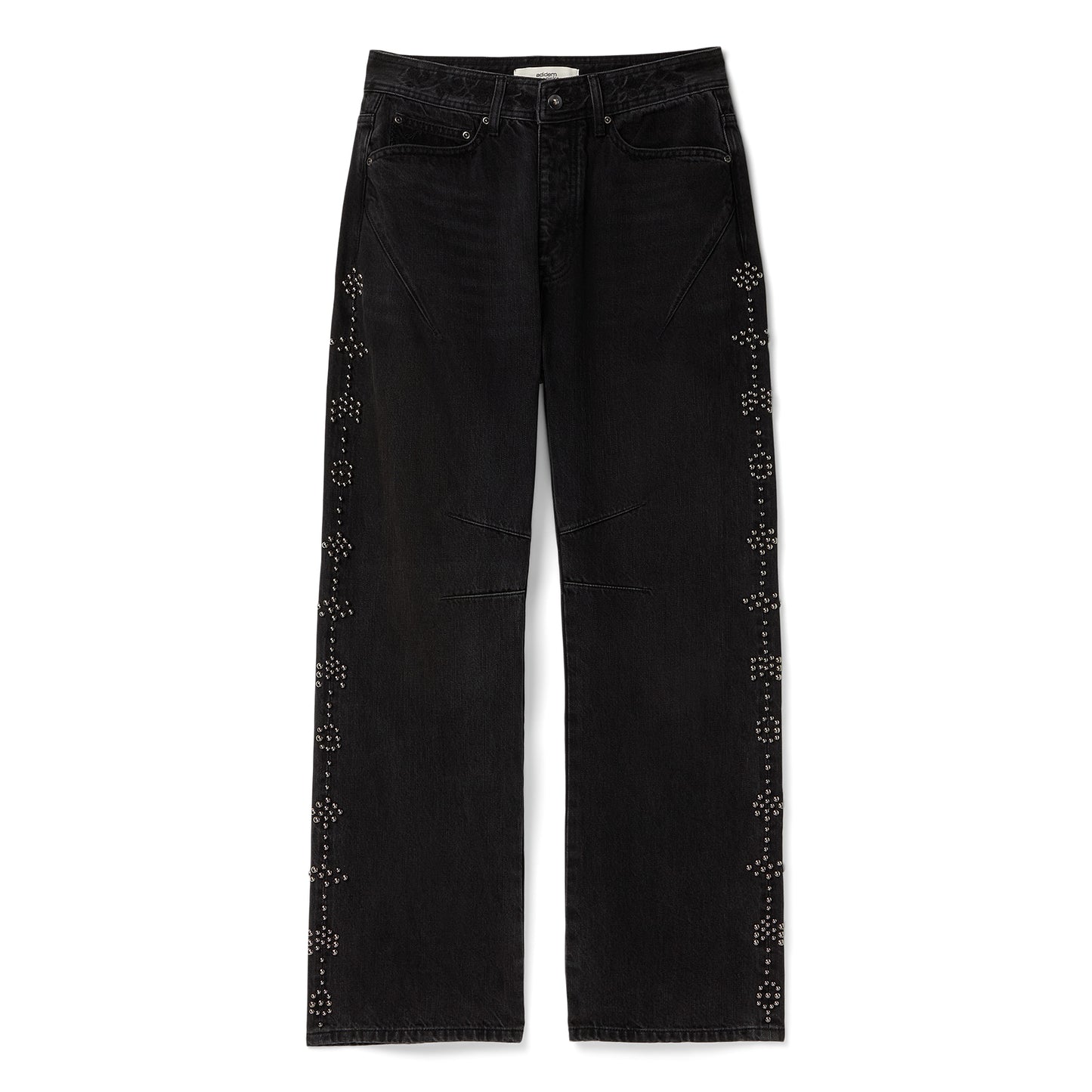 Adidem Asterisks Rivet Jeans (Black)