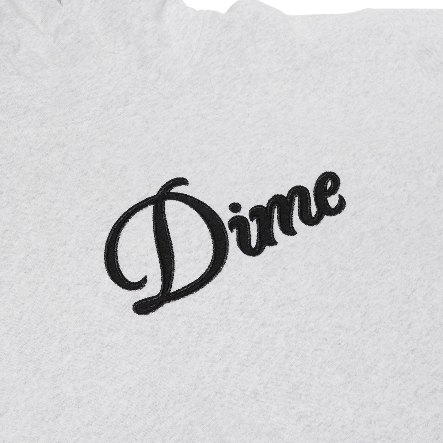 Dime Cursive Hoodie (Ash)