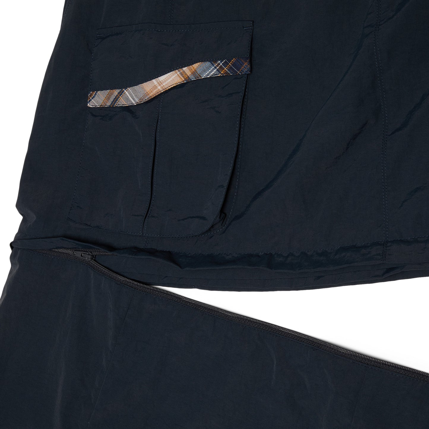 Dime Tech Skirt (Plaid Navy)