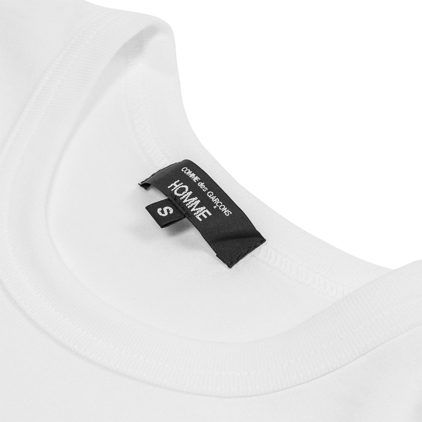 Comme des Garcons Homme Logo T-Shirt (White)
