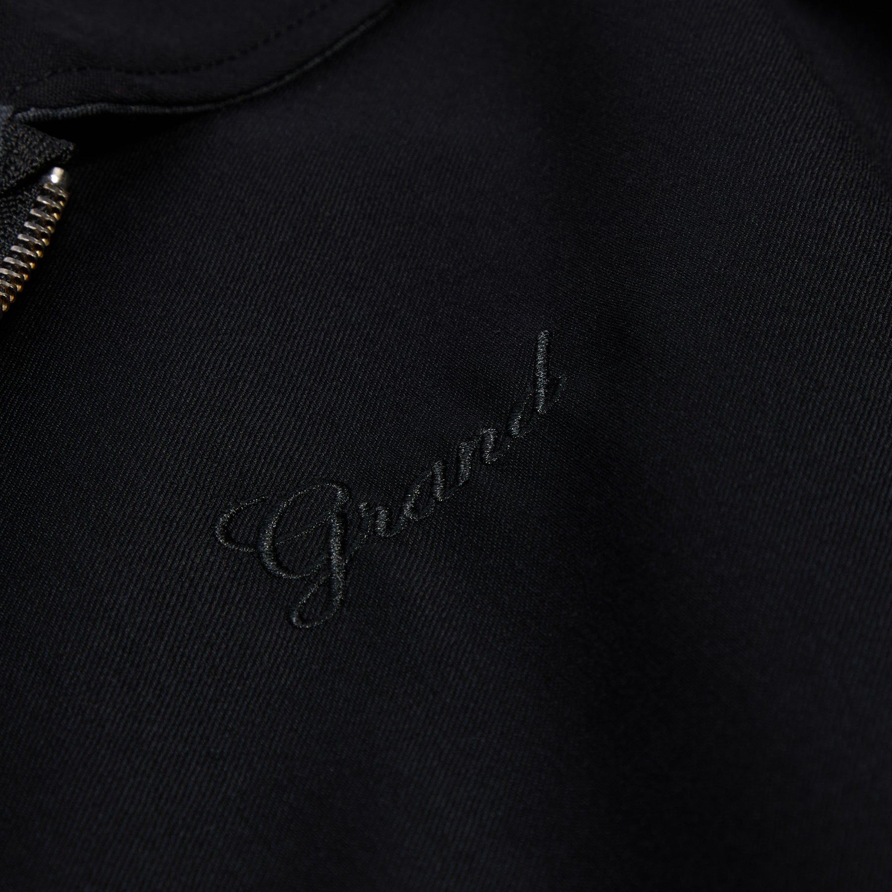 Grand Collection Reversible Wool Overshirt (Charcoal/Black)