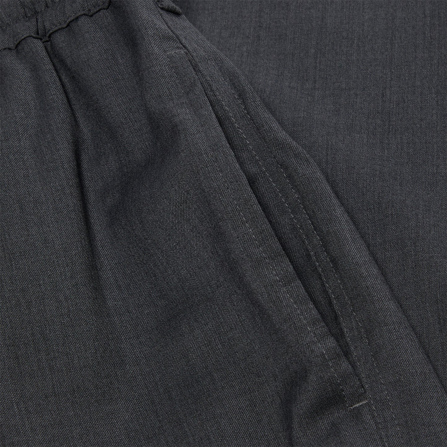 Grand Collection Wool Pant (Charcoal)