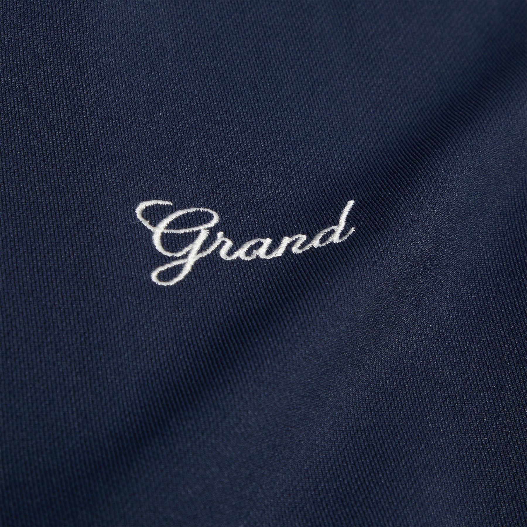 Grand Collection Tricot Track Jacket (Navy/Off White)