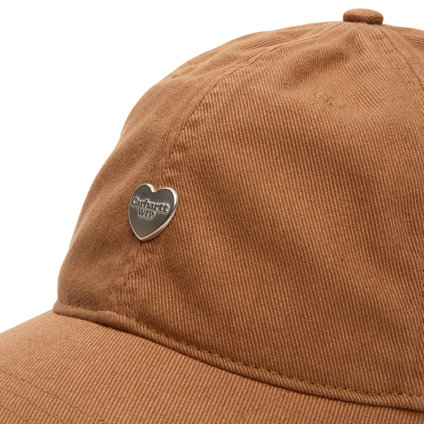 Carhartt WIP Heart Metal Cap (Hamilton Brown / Silver)