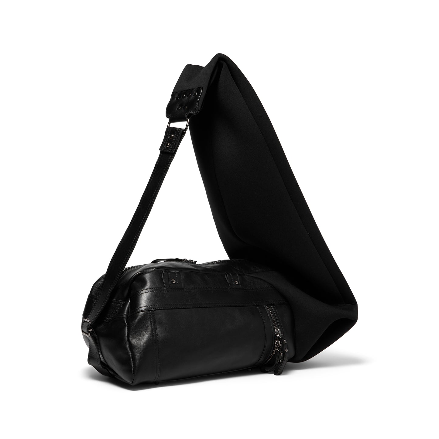 Ottolinger Neoprene Leather Bag (Black)