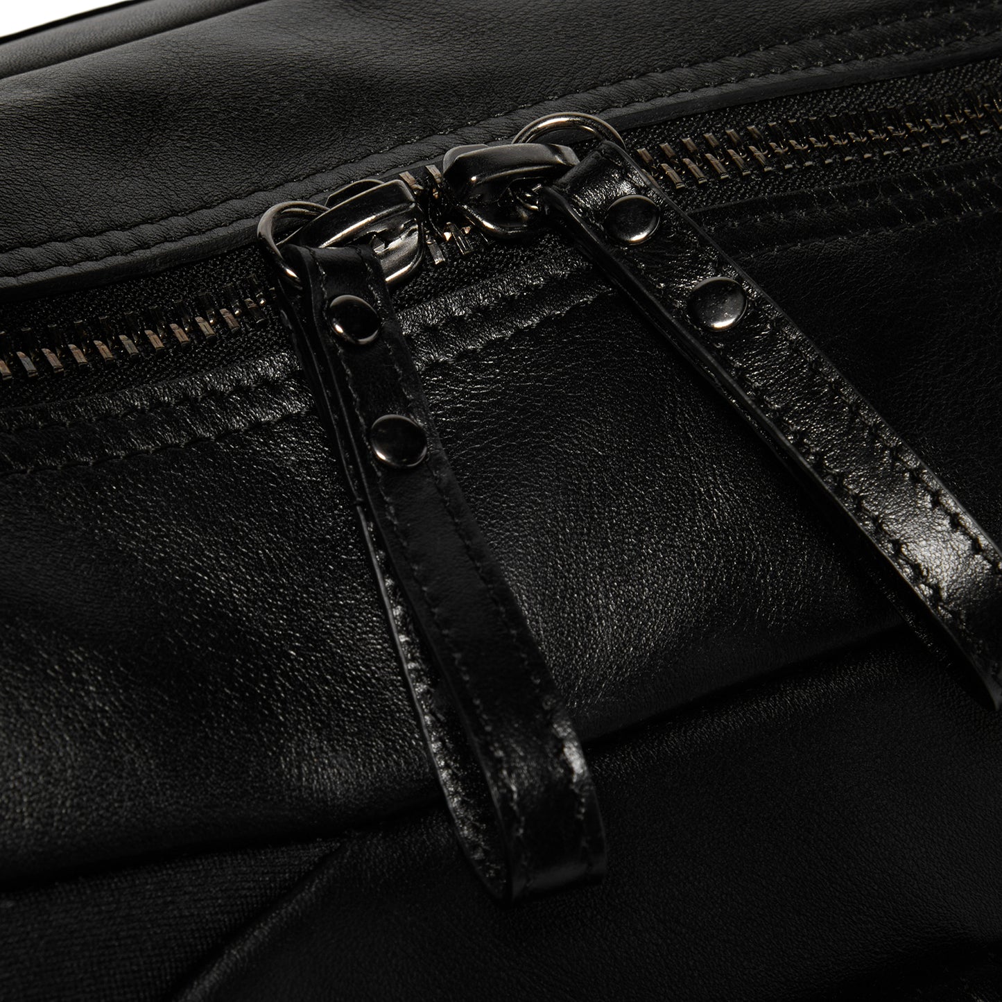 Ottolinger Neoprene Leather Bag (Black)
