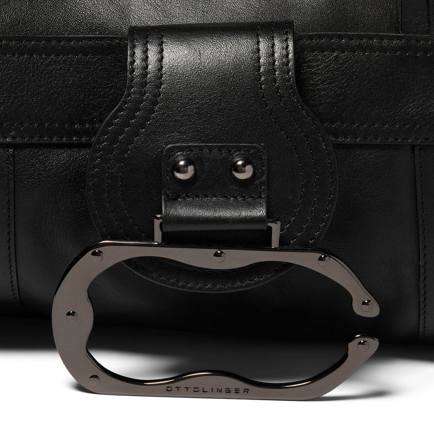 Ottolinger Neoprene Leather Bag (Black)