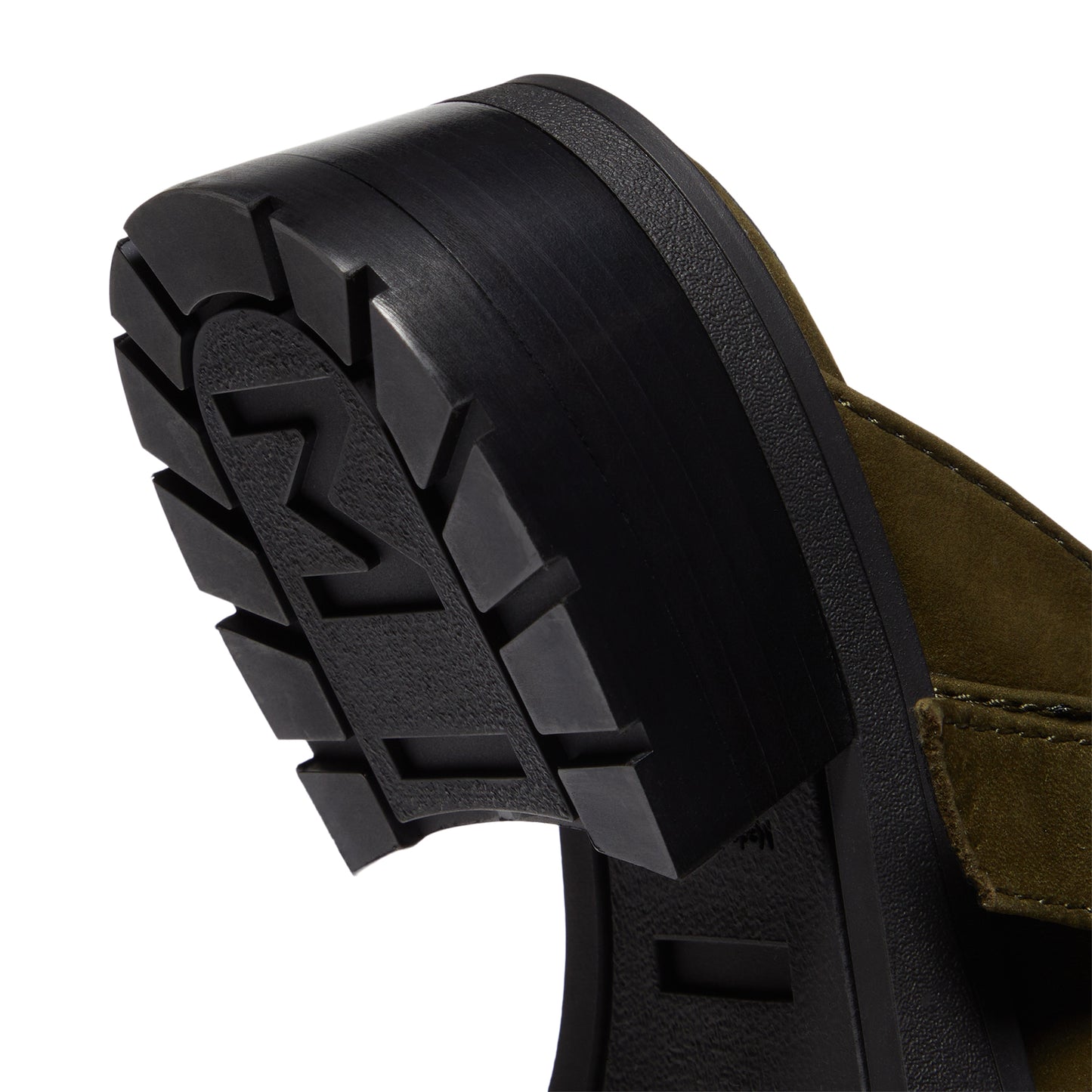 Miista Aroa Kakhi Suede Mules (Khaki)