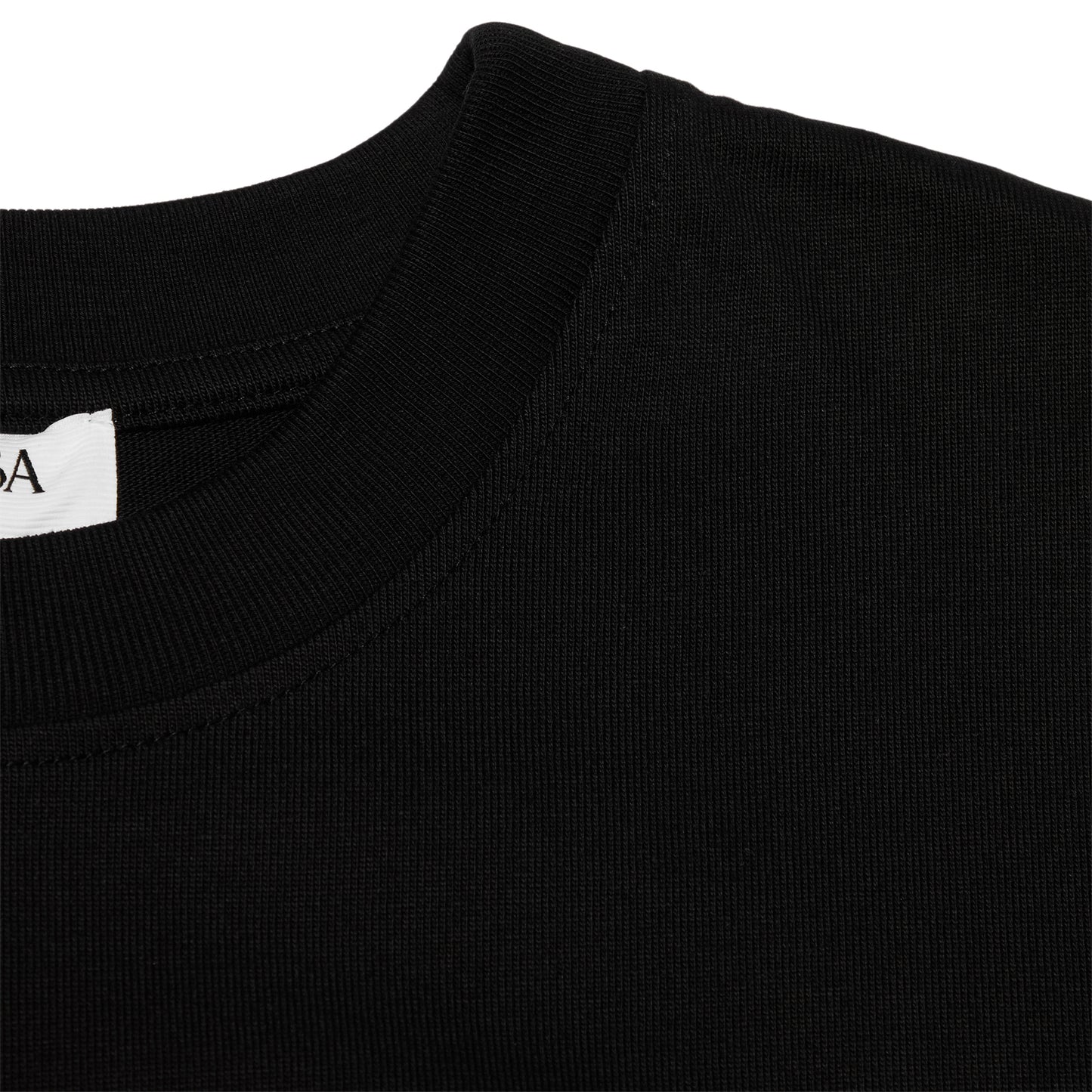 Casablanca Montagne White Snow Printed T-Shirt (Black)