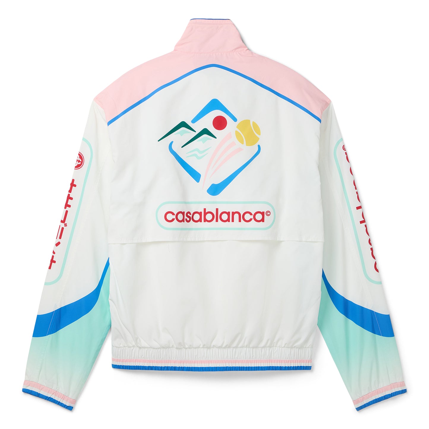 Casablanca Casa Sportif Windbreaker Jacket (White)