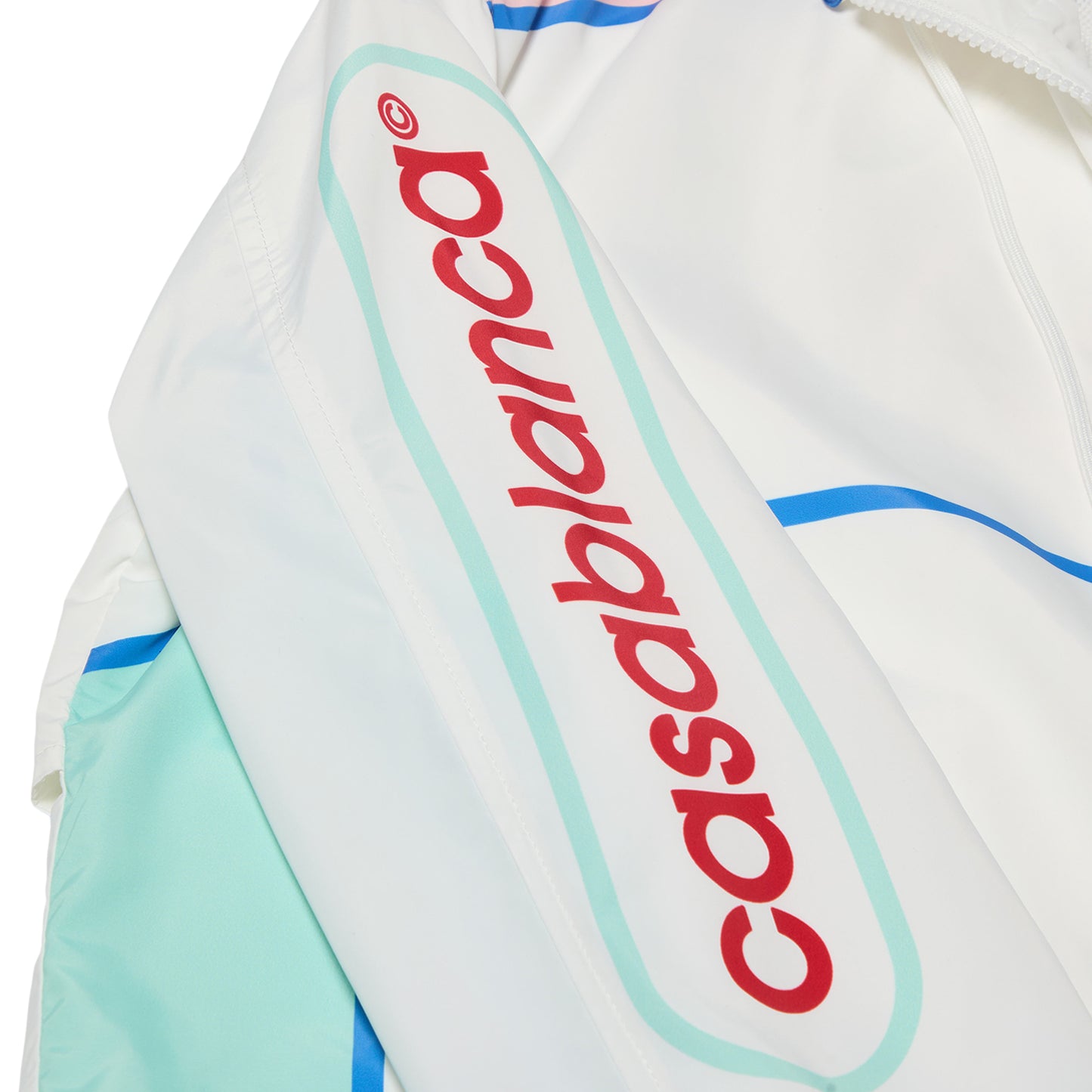 Casablanca Casa Sportif Windbreaker Jacket (White)