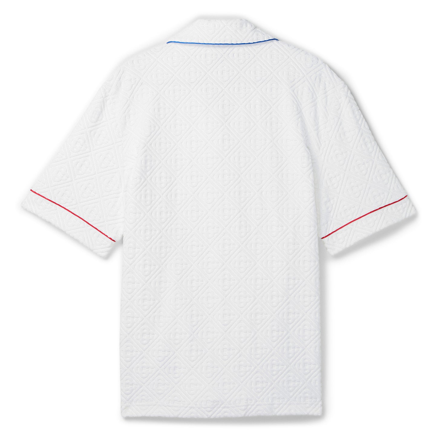 Casablanca Monogram Jacquard Towelling Shirt (White)