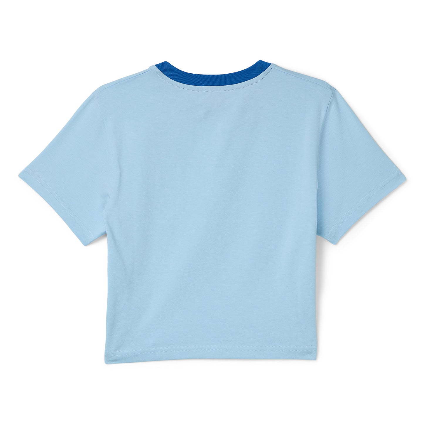 Casablanca Montagne Cropped Tee (Blue)