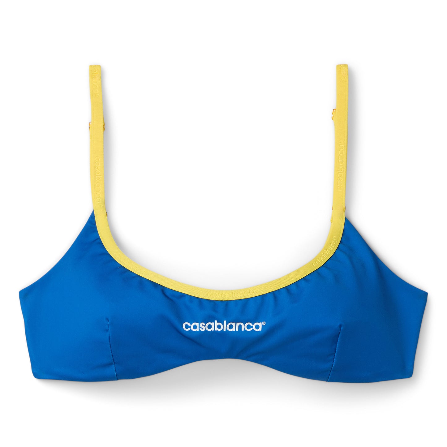 Casablanca Bikini Top (Blue)
