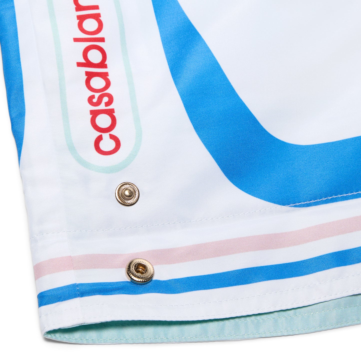 Casablanca Fuji Swim Shorts (White)