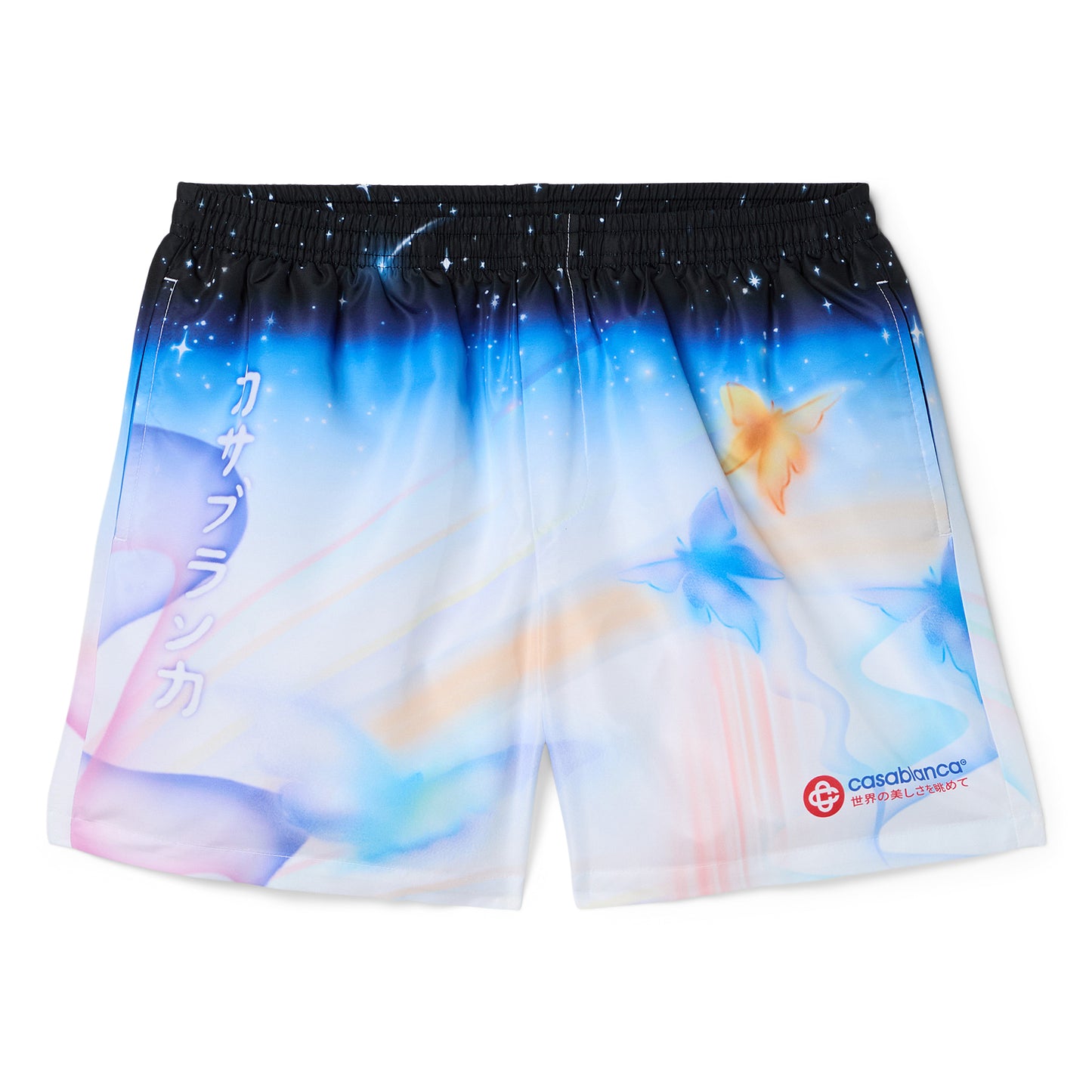 Casablanca Galaxy Swim Shorts (Black/Multi)
