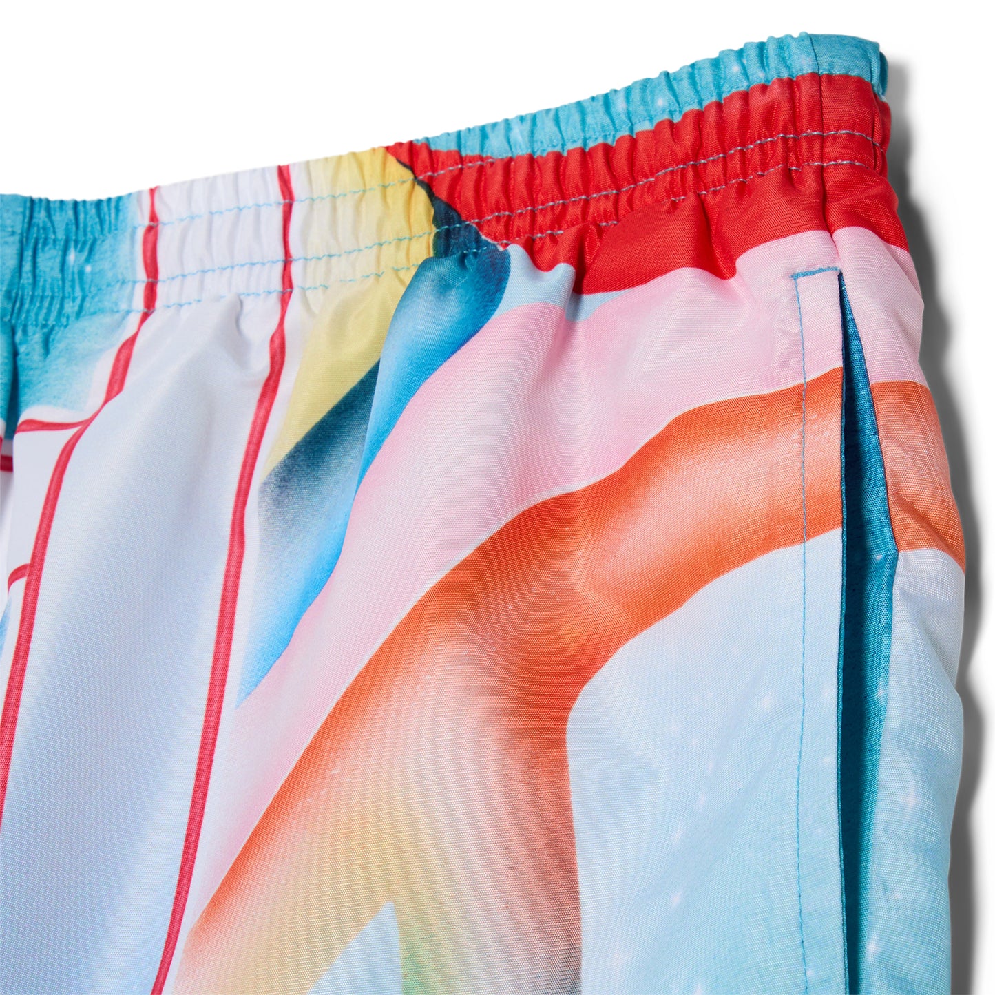 Casablanca Galaxy Court Swim Shorts (Blue/Multi)
