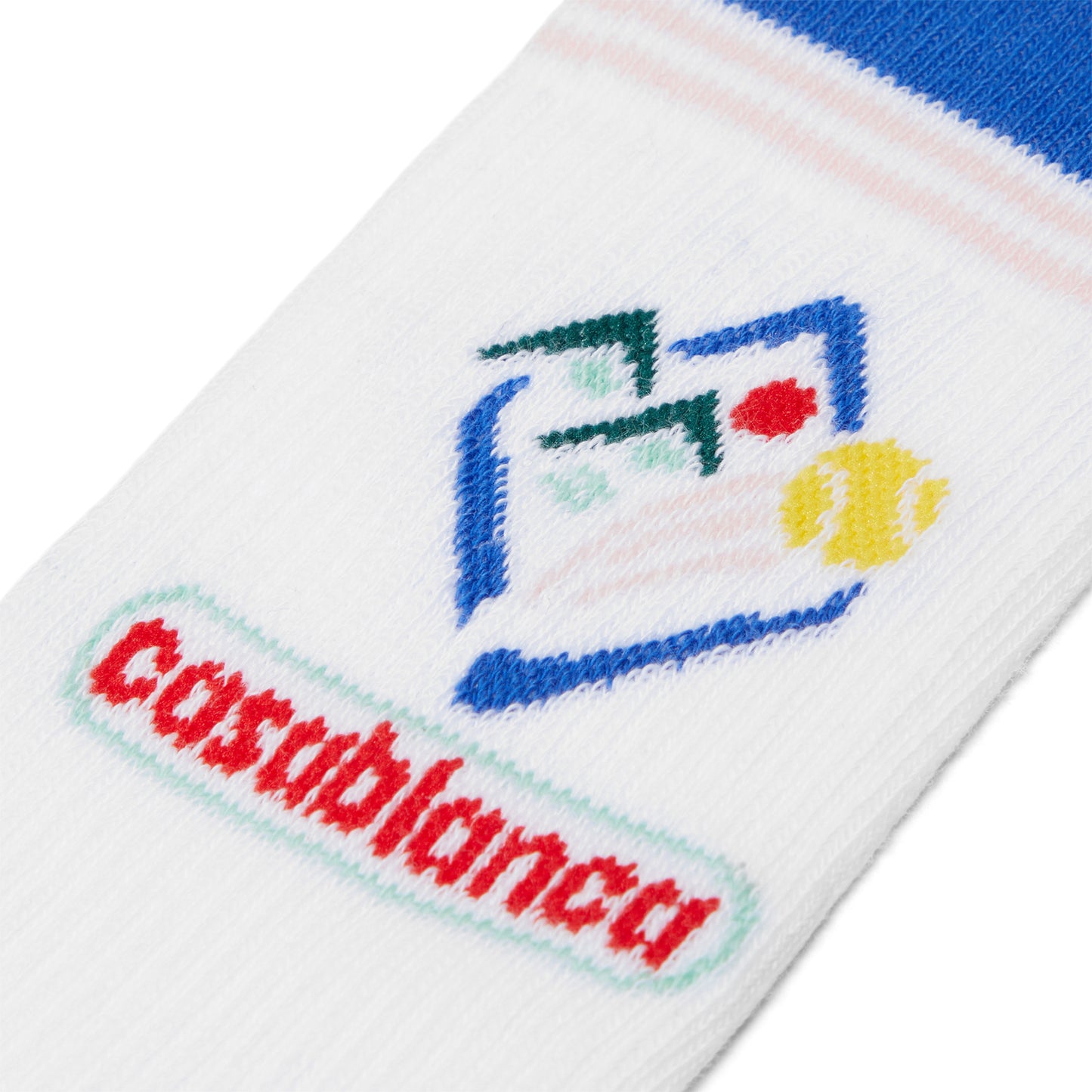 Casablanca Fuji Icon Socks (White)