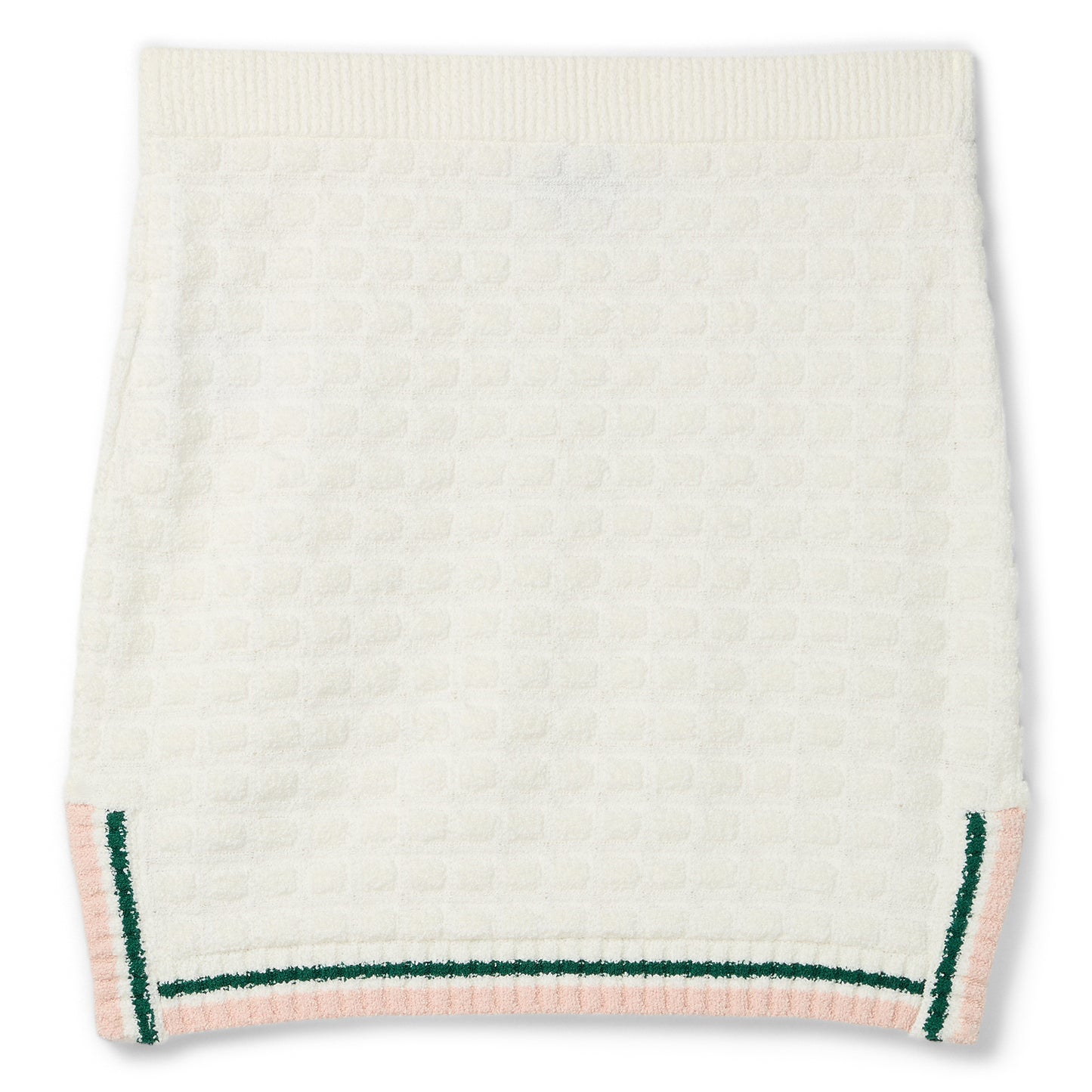 Casablanca Boucle Mini Skirt (White)