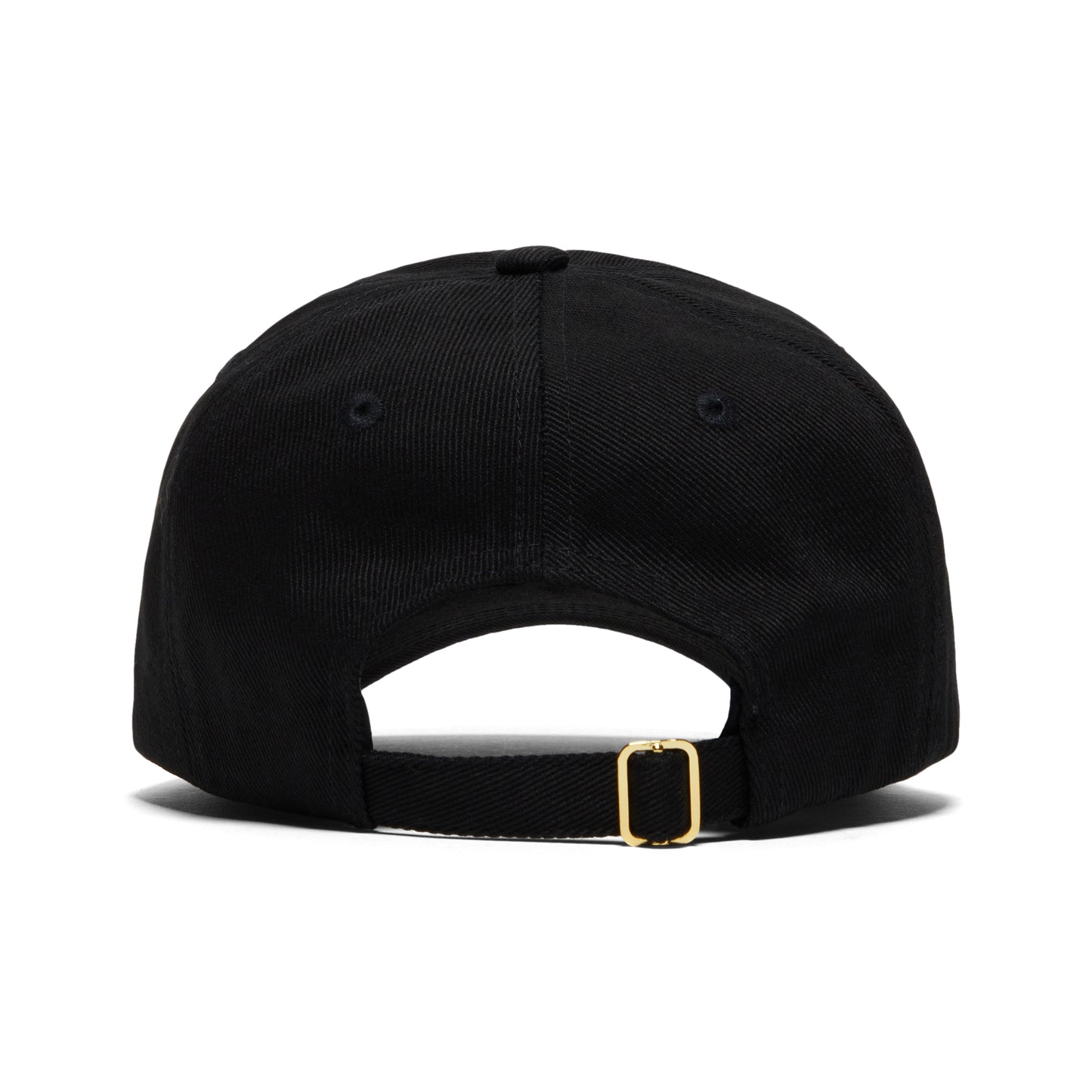 Casablanca Logo Round Embroidered Patch Cap (Black)