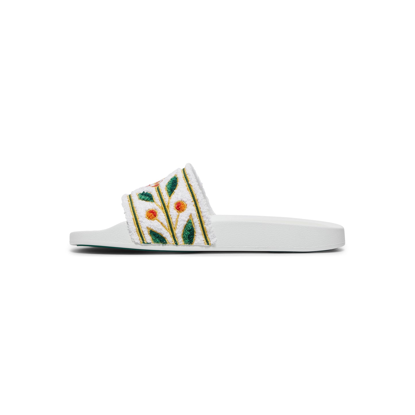 Casablanca Laurel Terry Slider (White)