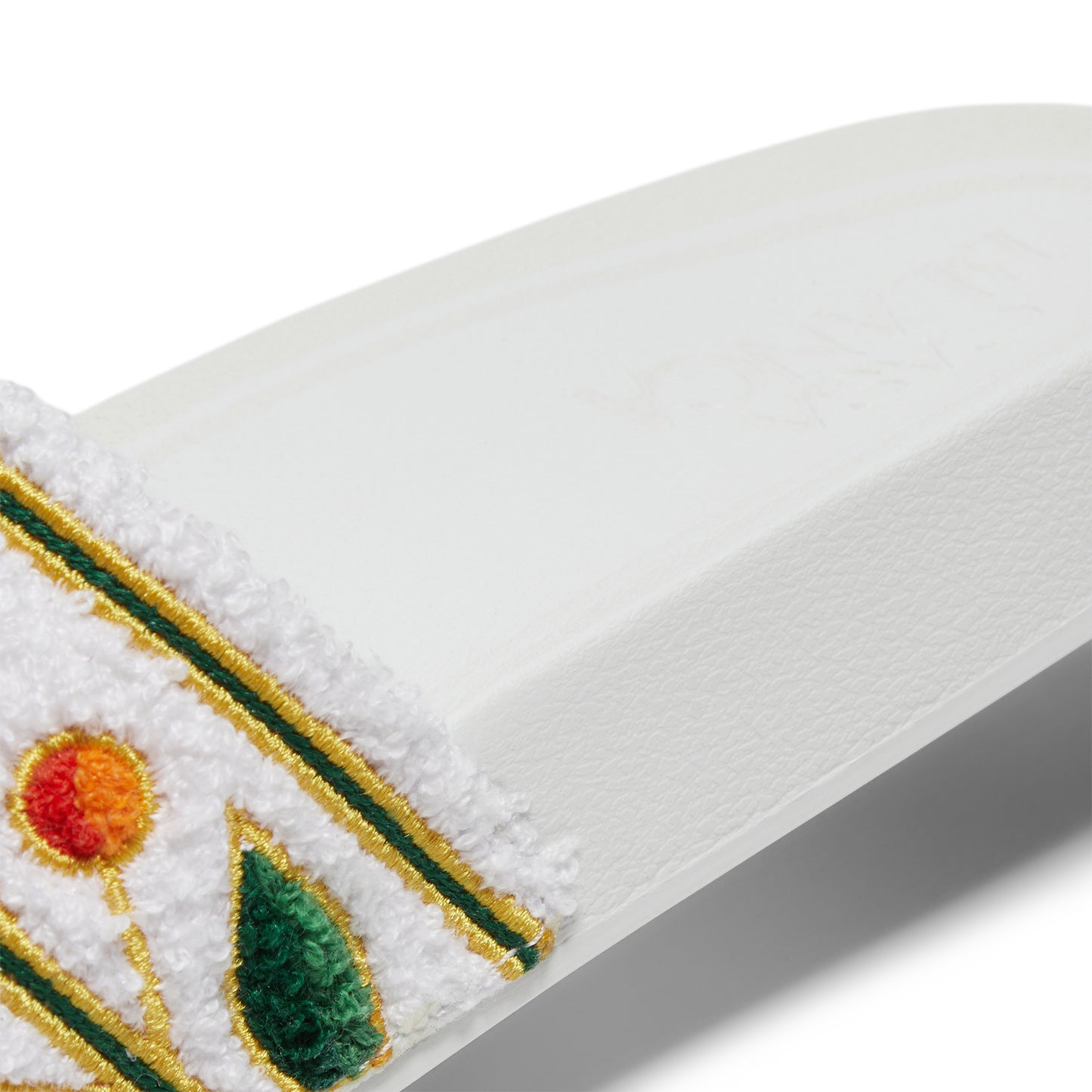 Casablanca Laurel Terry Slider (White)