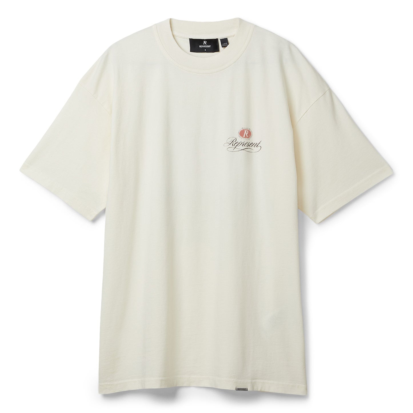 REPRESENT Grand Vintage Hand Drawn T-Shirt (Aged White)