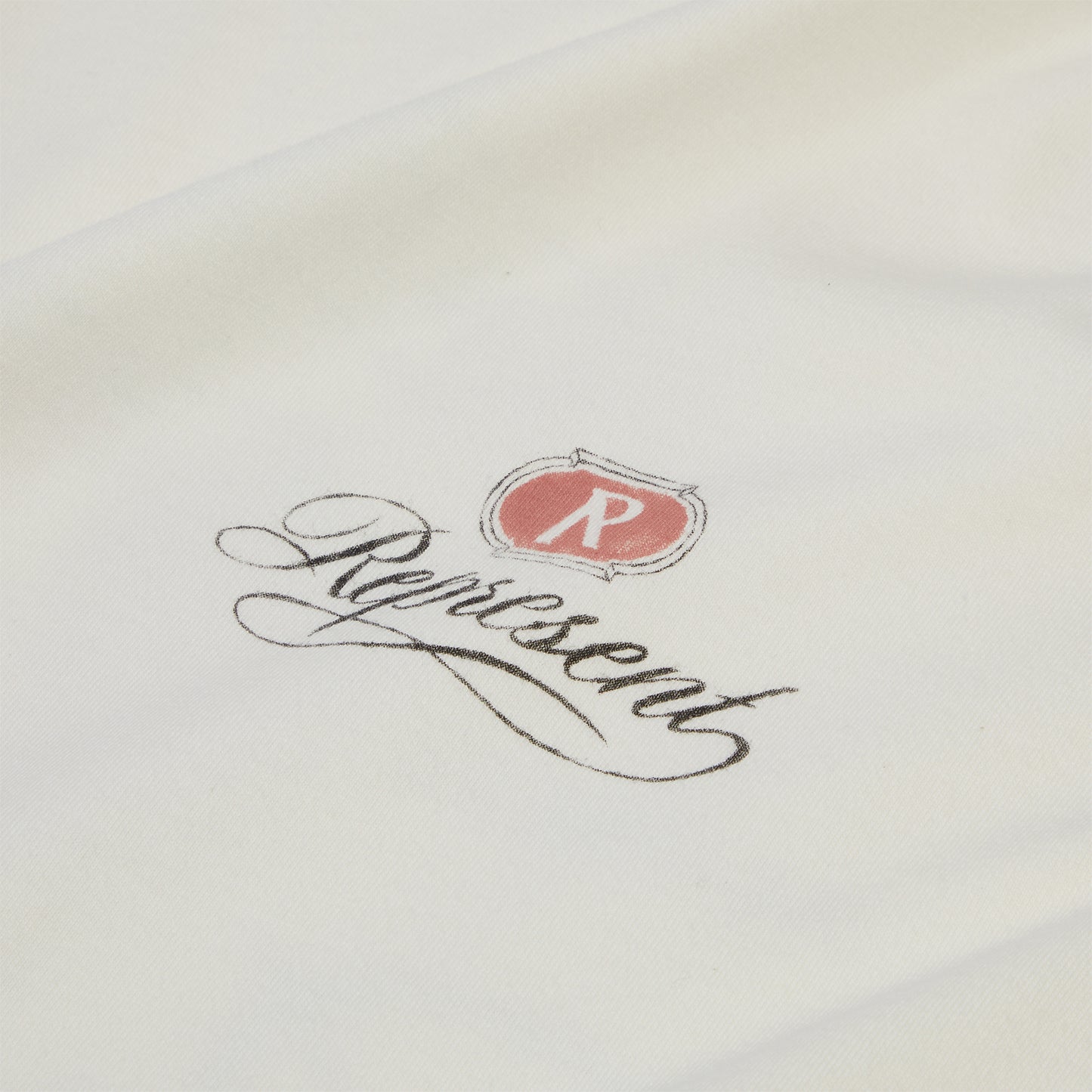 REPRESENT Grand Vintage Hand Drawn T-Shirt (Aged White)