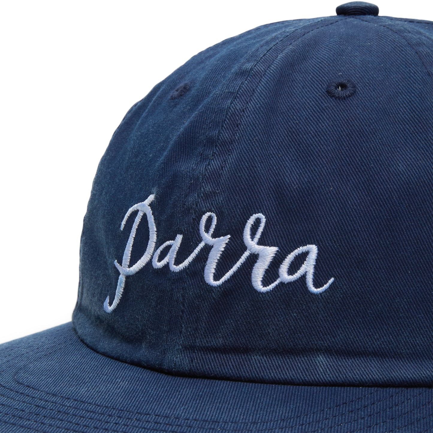 by Parra Scripted 6 Panel Hat (Navy Blue)