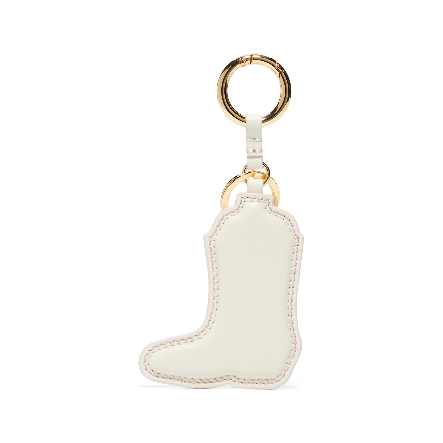 GANNI Western Boot Keyring (Chalk Pink)