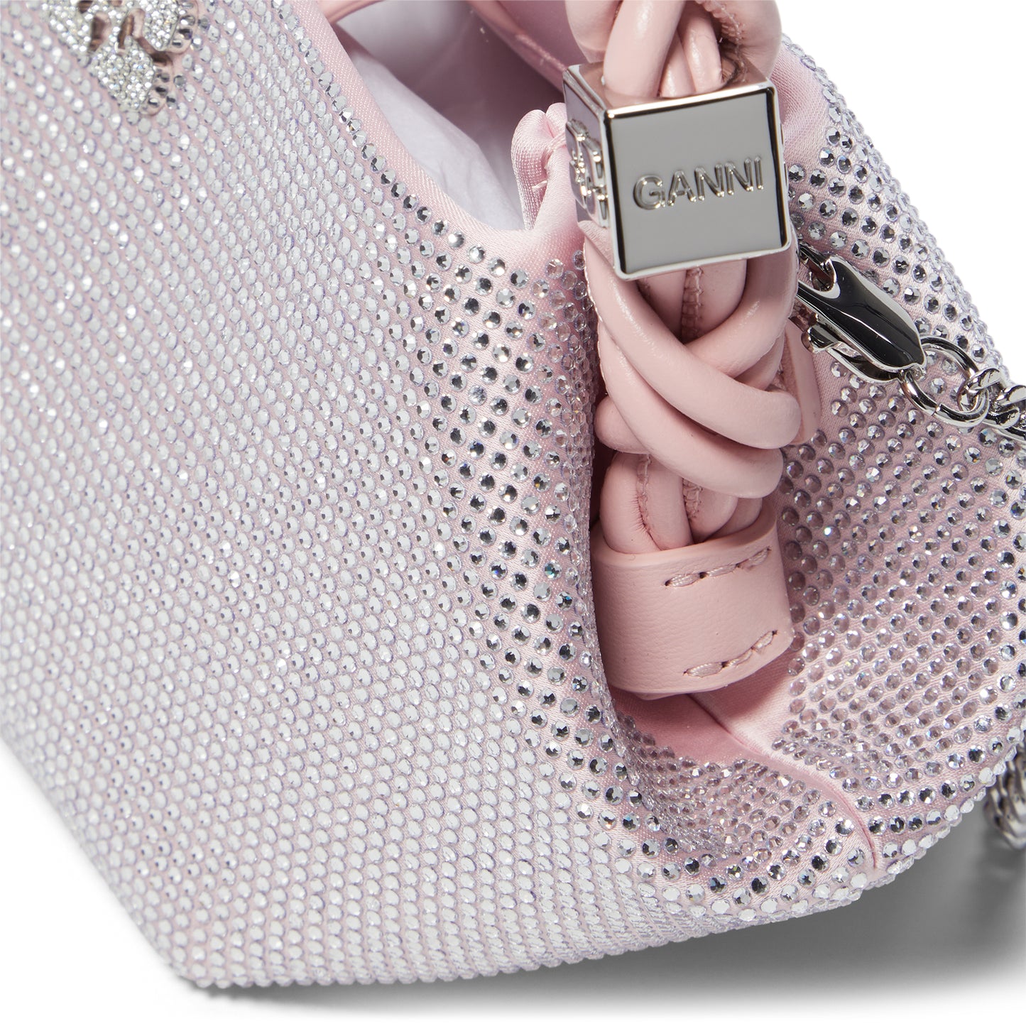 GANNI Mini Bou Bag Mini (Chalk Pink)