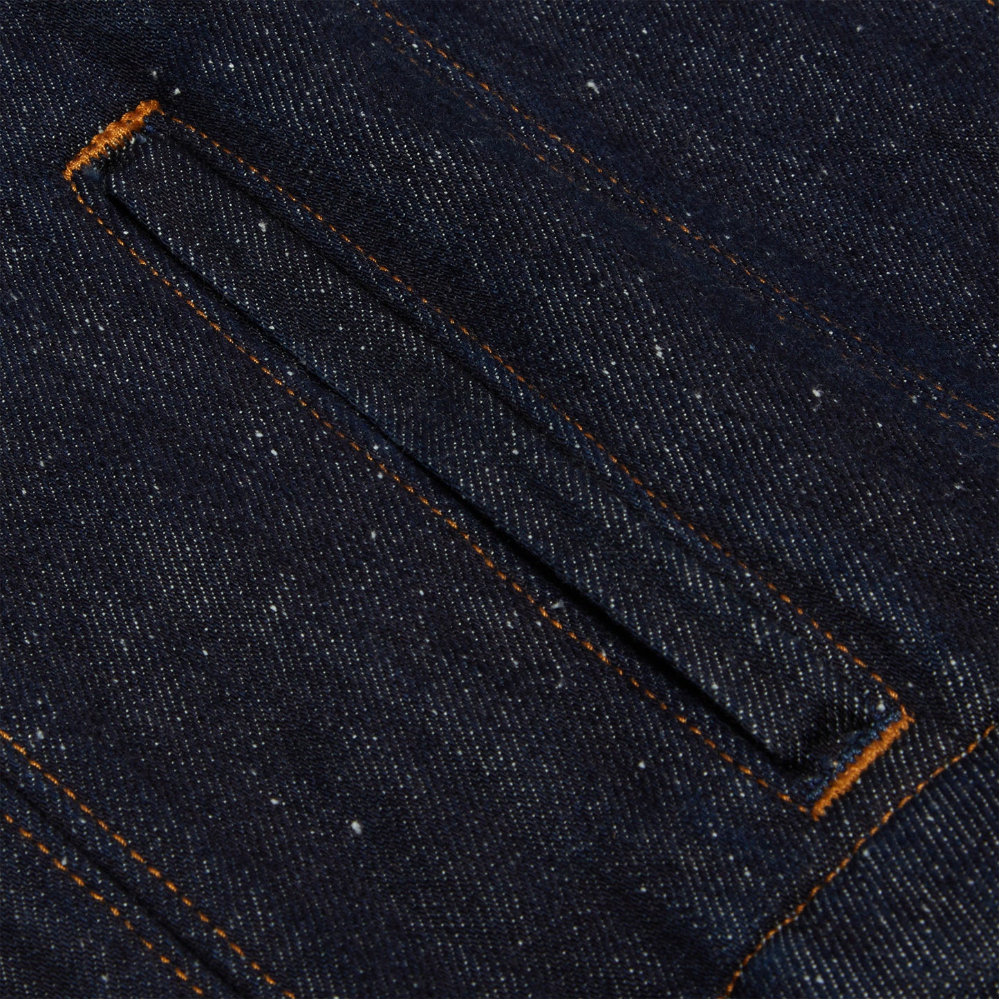 GANNI Neppy Denim Bonded Jacket (Dark Blue Stone)