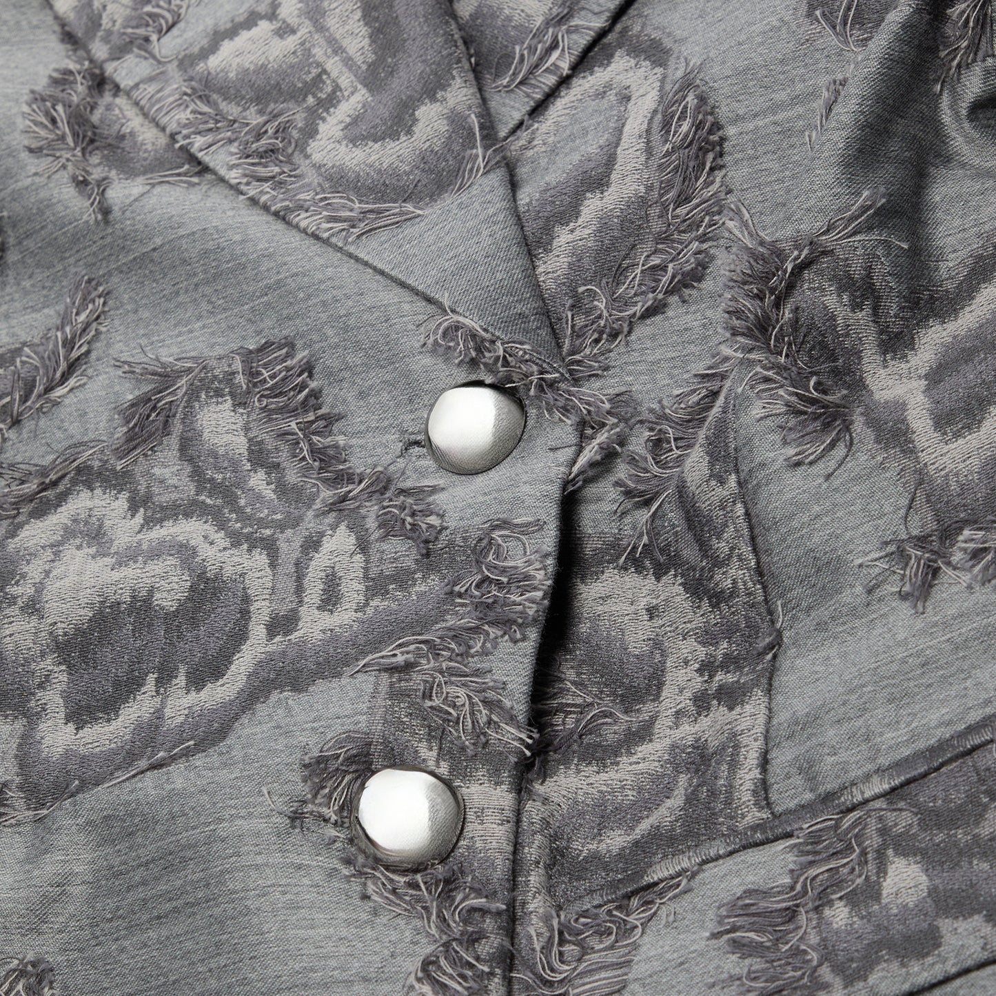 GANNI Fil Coupe Suiting Coat (Mockingbird)