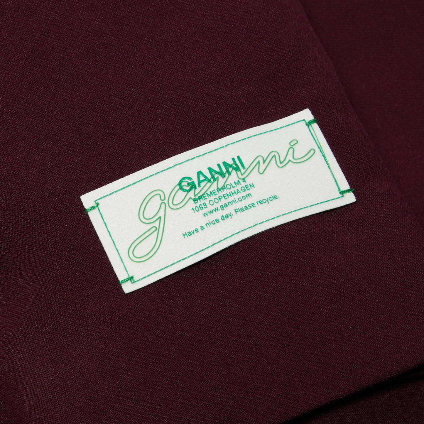 GANNI Future Twill Suiting Blazer (Port Royale)