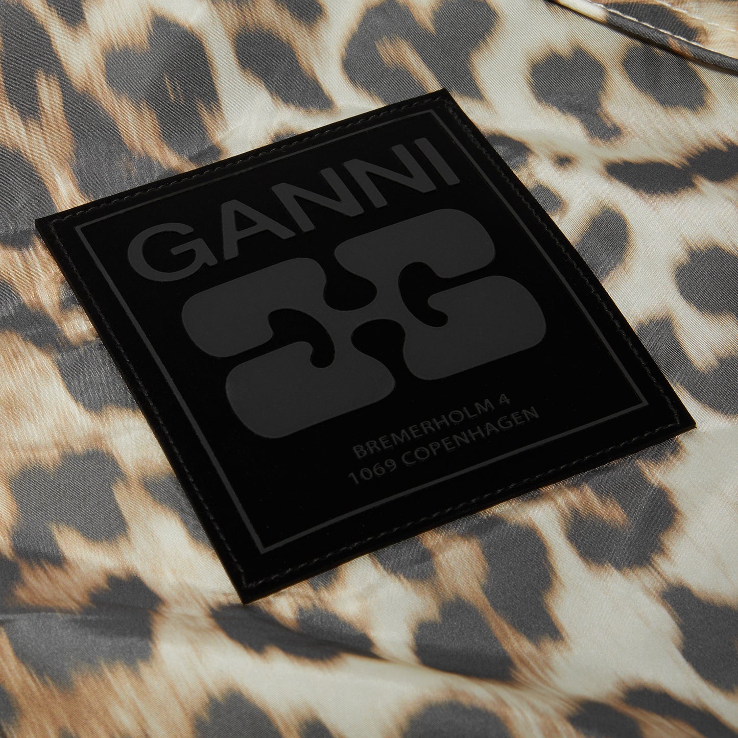 GANNI Flyweight Nylon Jacket (Almond Milk)