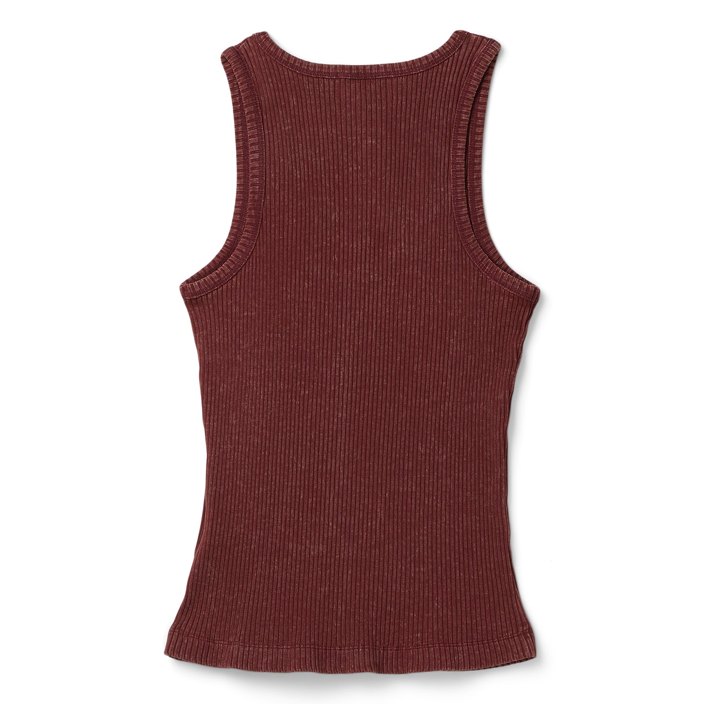 GANNI Heavy Rib Jersey Tank Top (Port Royale)