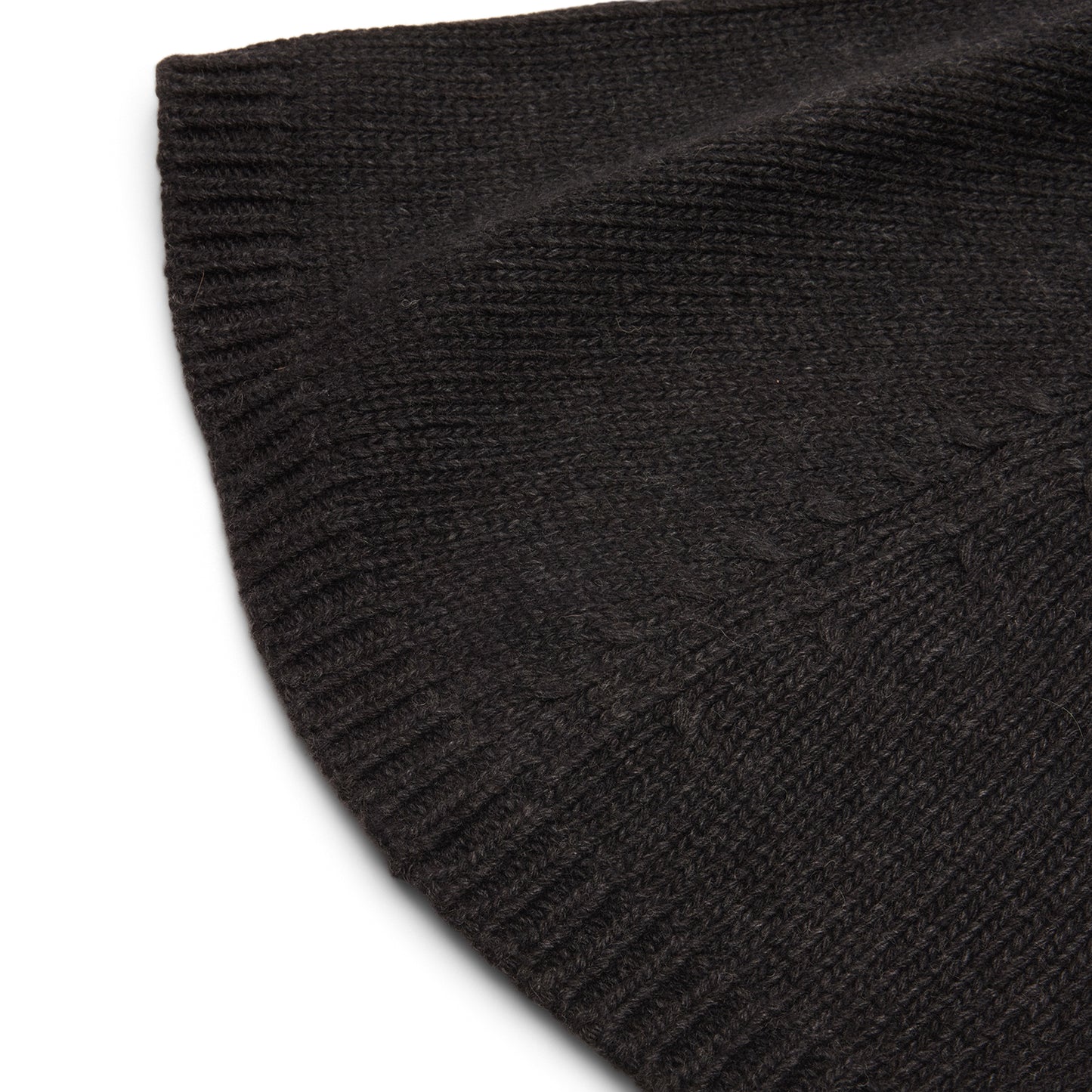 GANNI Wool Mix Mini Skirt (Phantom)