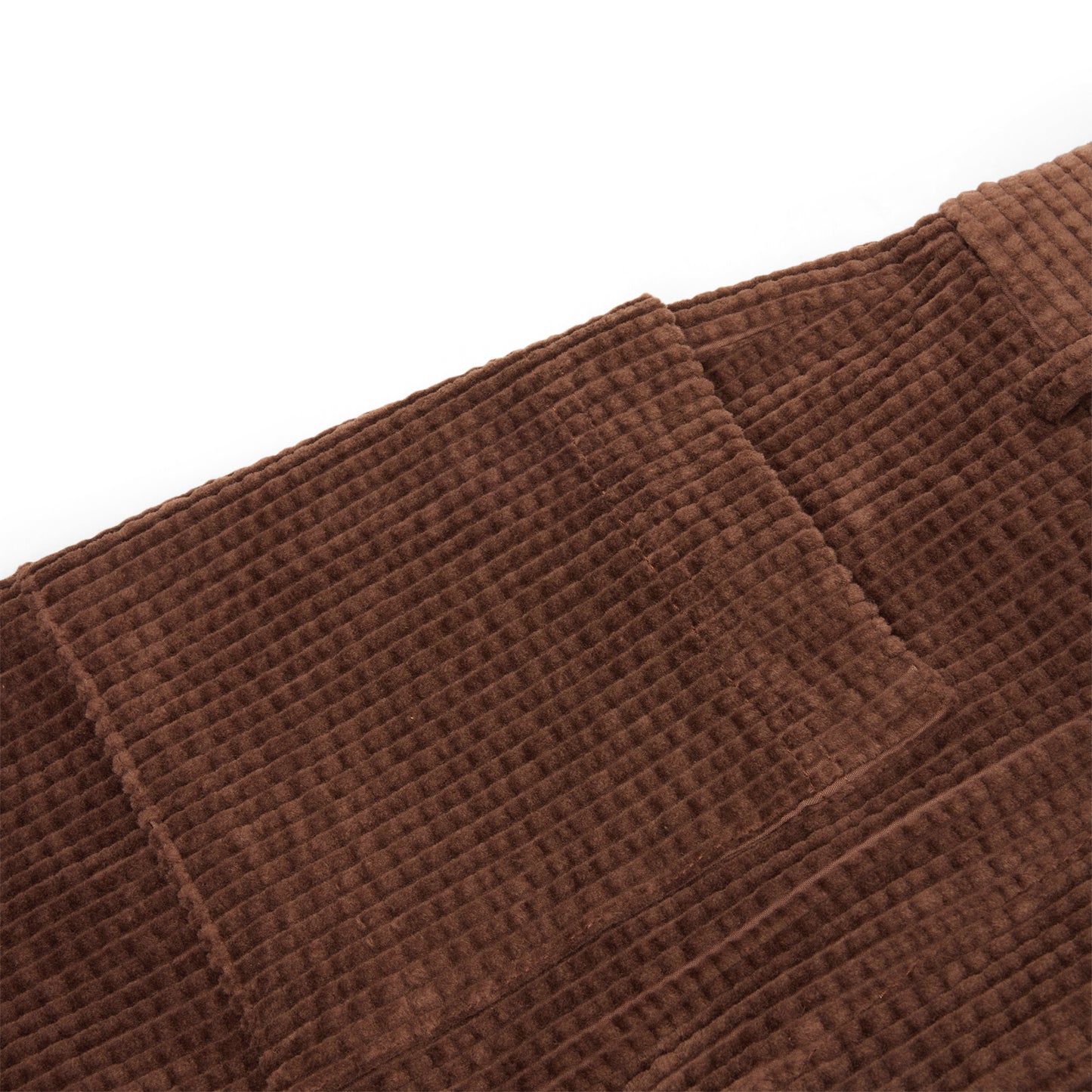 GANNI Corduroy Curved Pants (Chicory Coffee)