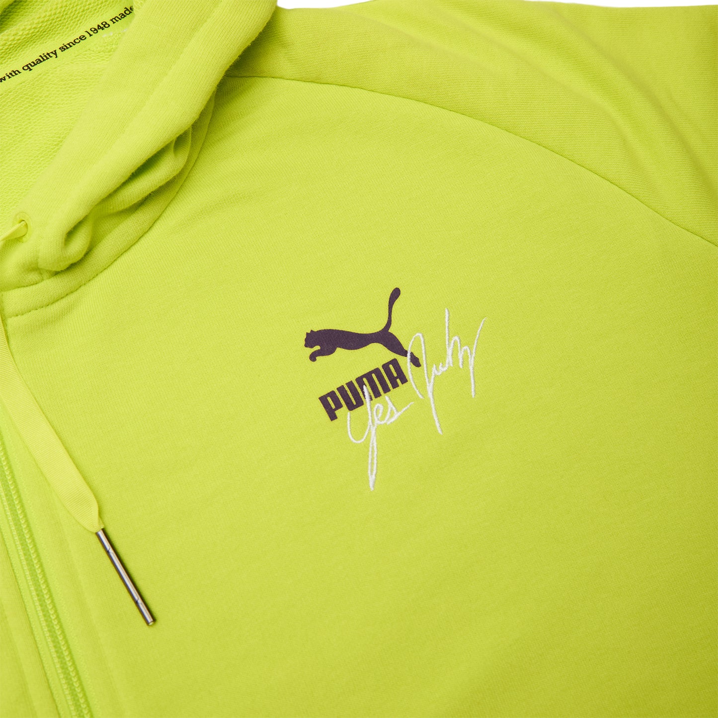 Puma x Yes Julz FZ Hoodie (Energy Yellow)