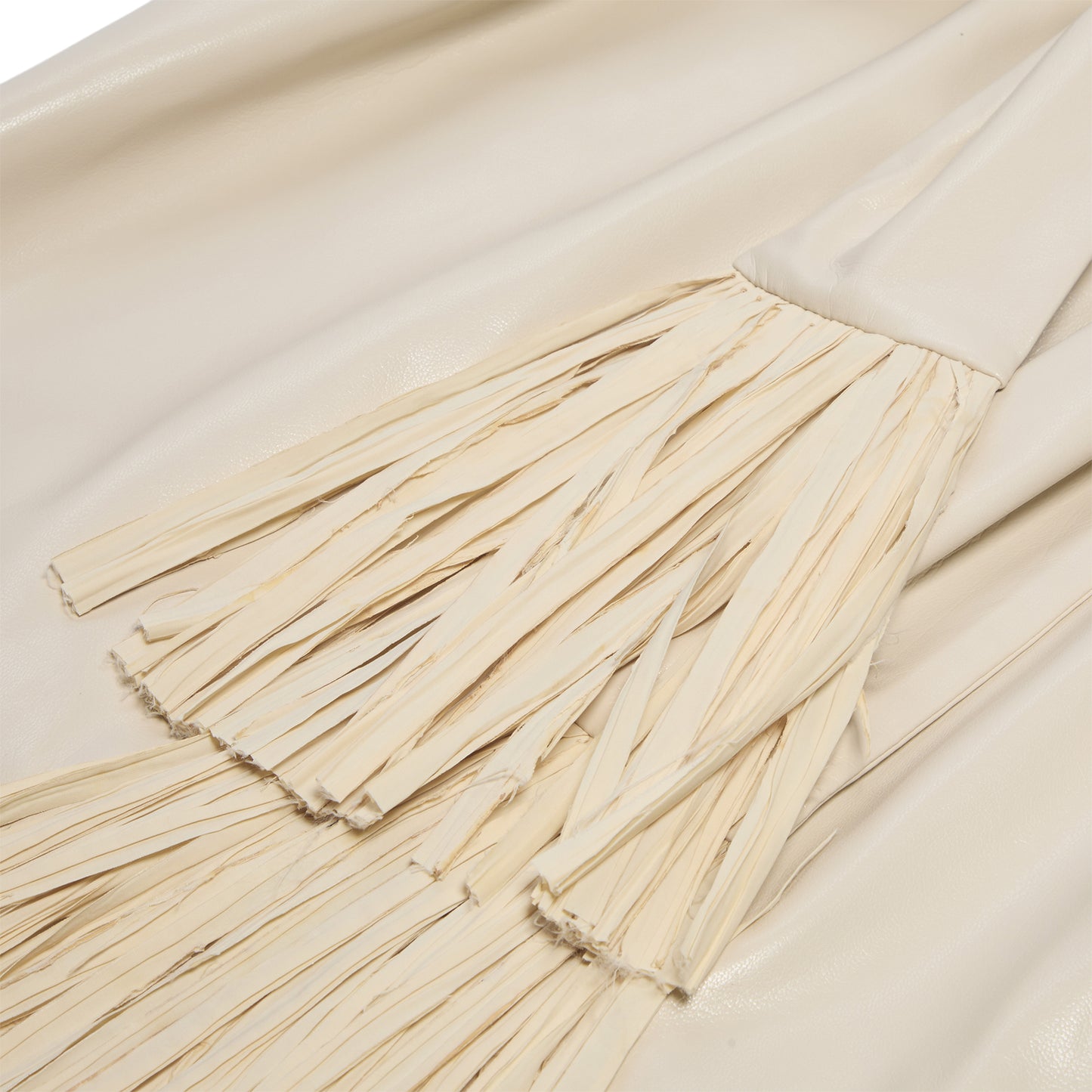 Nanushka Maryl Dress (Chalk/Creme)
