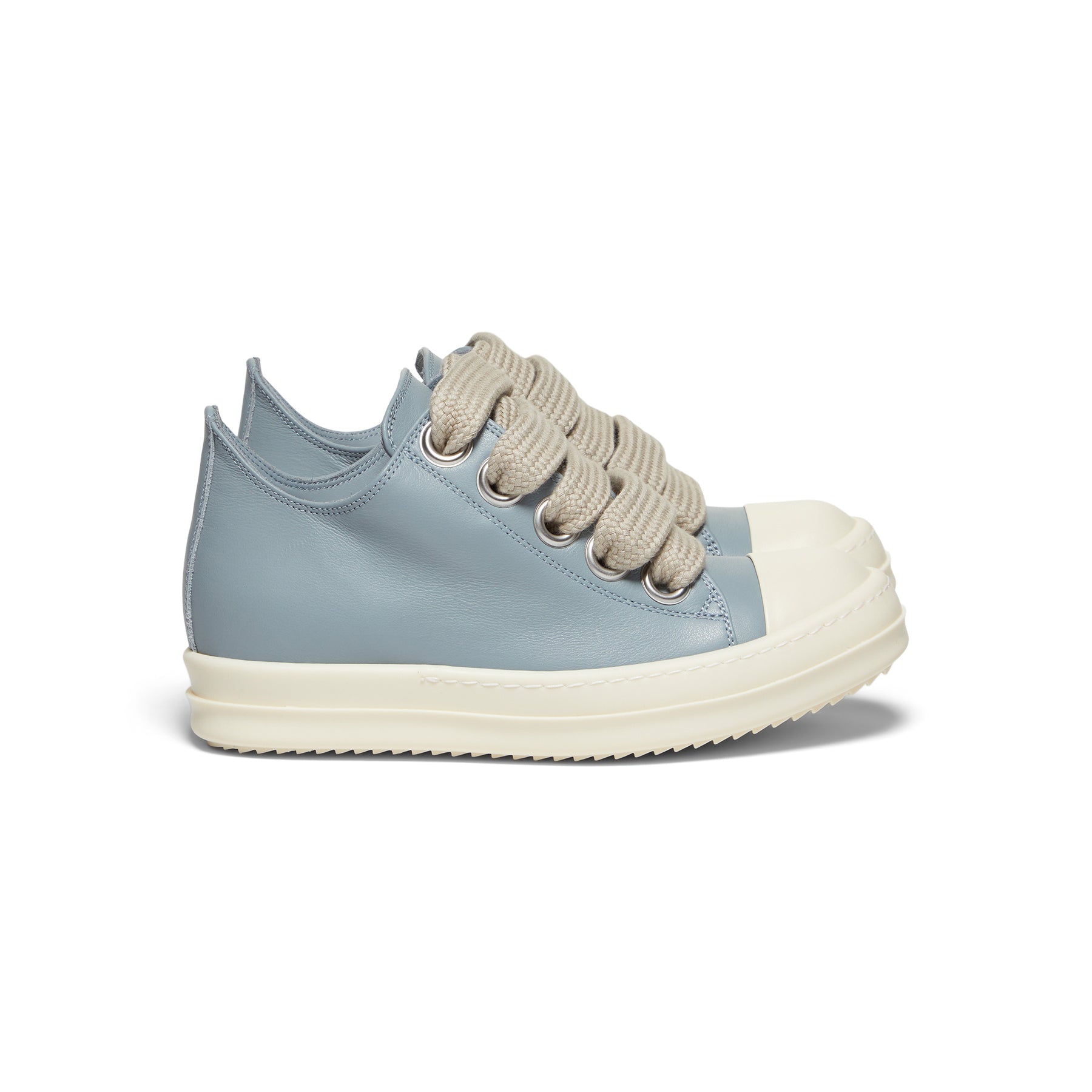 Rick Owens Jumbo Laced Low Sneaks (Pale Blue) – CNCPTS