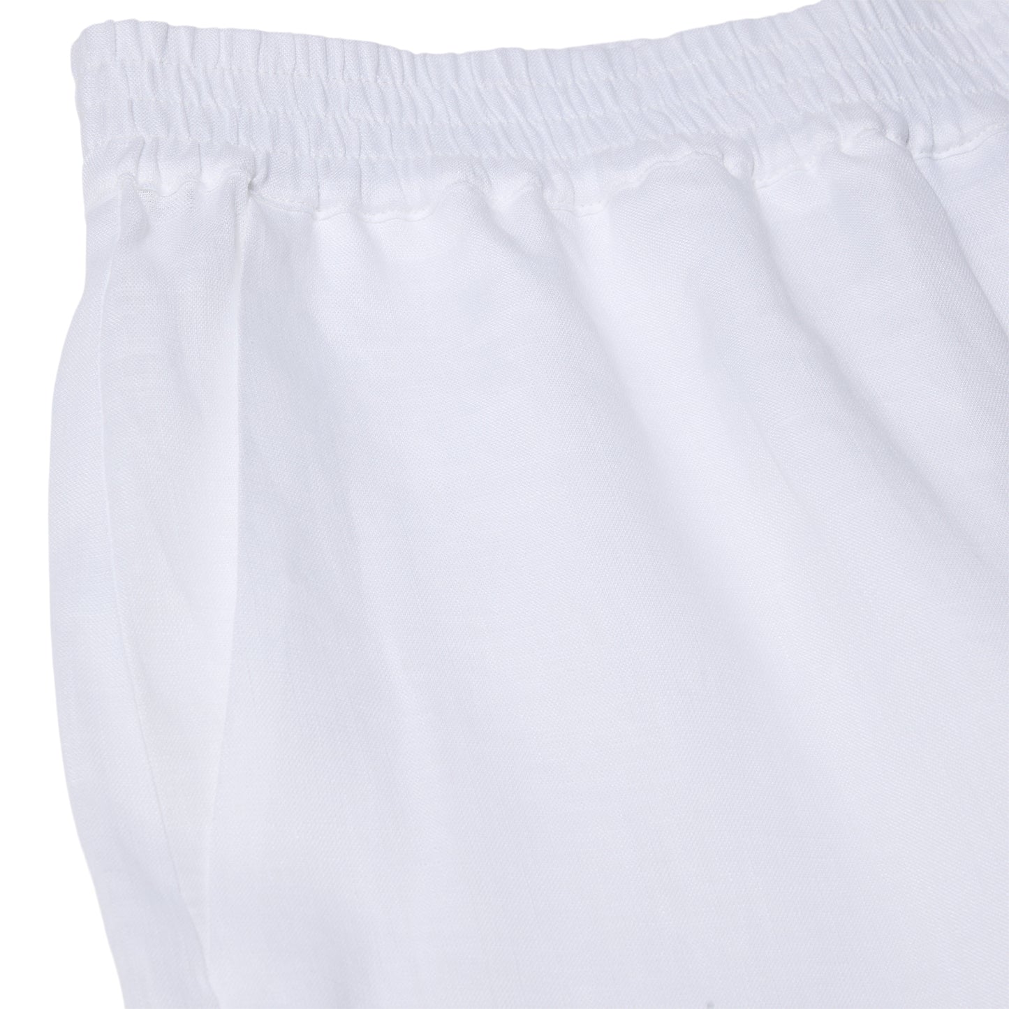 Dsquared2 Summer Lovers Linen Baggy Short (White)