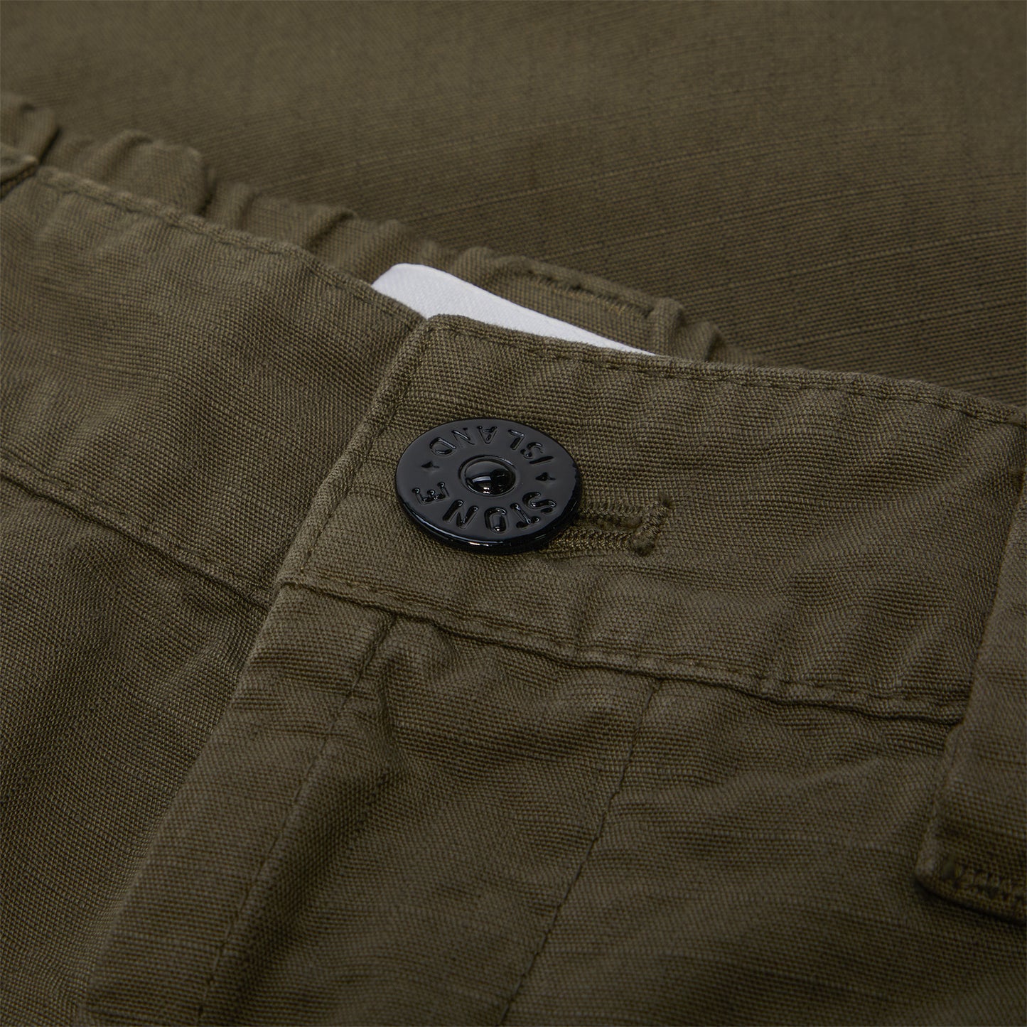 Stone Island Trousers (Military Green)