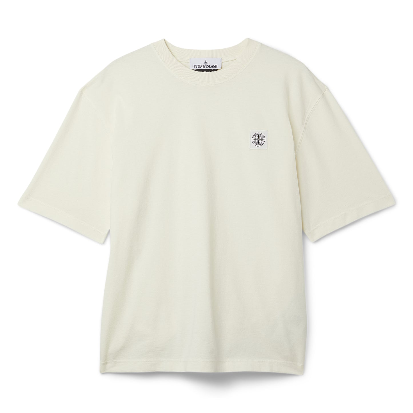 Stone Island Short Sleeve T-Shirt (Ivory)