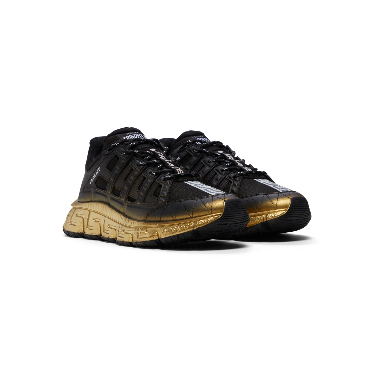 Versace Trigreca Sneaker (Black/Gold)