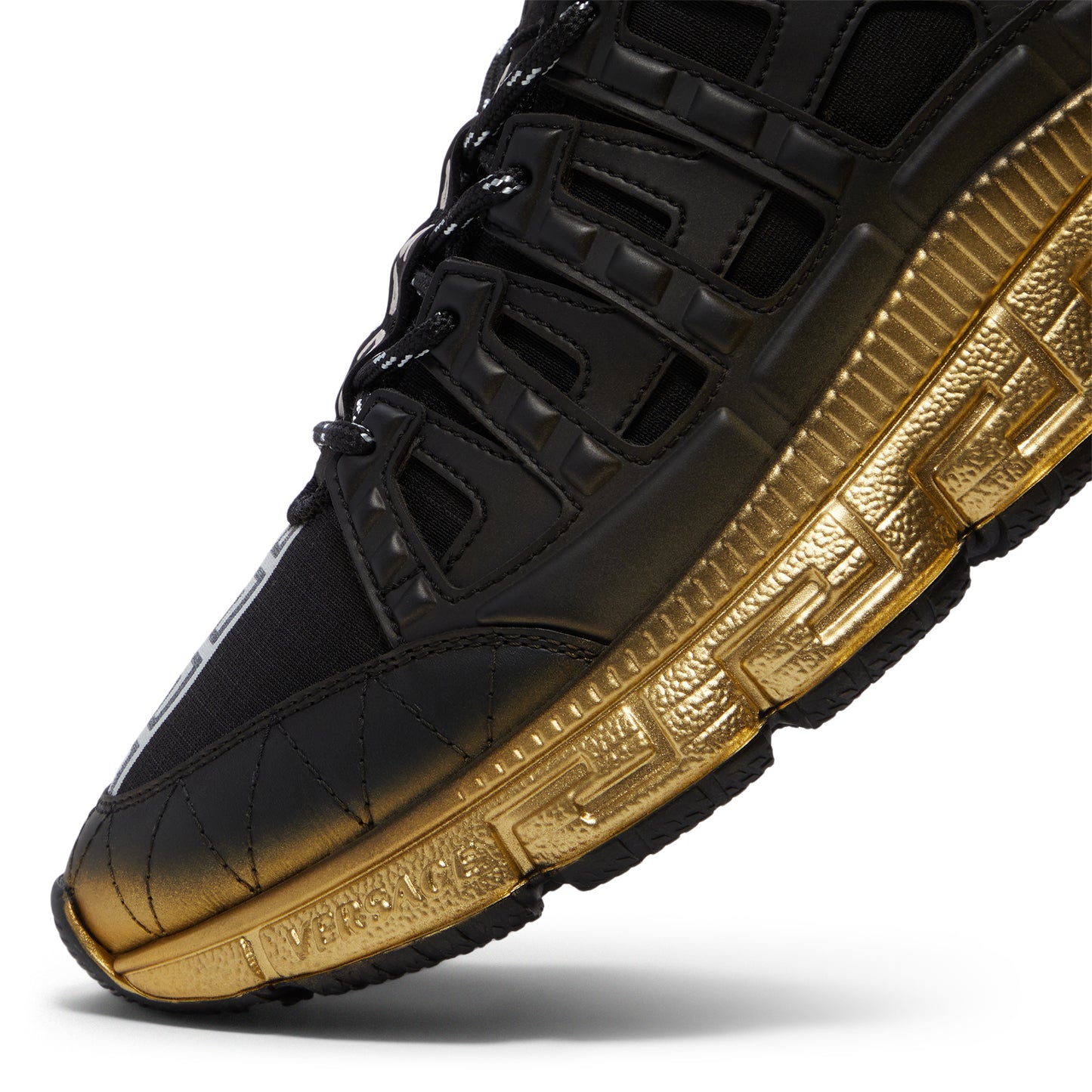Versace Trigreca Sneaker (Black/Gold)